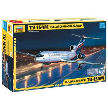 Tu-154M Russian Airliner Plastic Model Kit