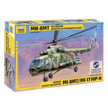 Russian Mi-8MT Assault Transport Helicopter Model Kit