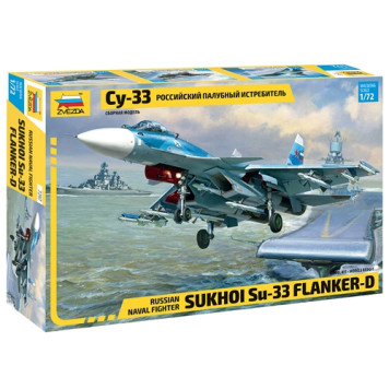 Russian Su-33 Carrier-Based Fighter Model Kit