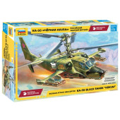 Russian Attack Helicopter "Black Shark" Scale Model