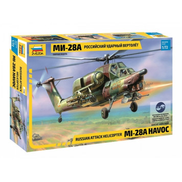 Mi-28A Russian Attack Helicopter Model Kit