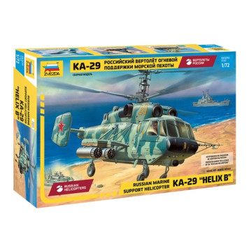 Russian Marine Fire Support Helicopter Model Kit
