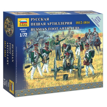 Russian Infantry Artillery 1812-1814 Model Kit