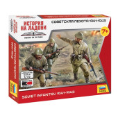 Soviet Infantry 1941-1943 - Historical Model Kit Soviet Infantry 1941-1943 - Historical Model Kit