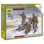 Winter Soviet Infantry 1941-1942 Collectible Model Kit Winter Soviet Infantry 1941-1942 Collectible Model Kit