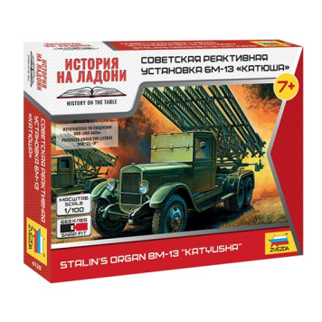 Soviet BM-13 "Katyusha" Rocket Launcher Model Kit