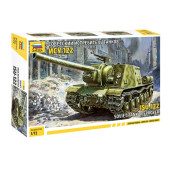 Soviet ISU-122 Self-Propelled Artillery Model Kit Soviet ISU-122 Self-Propelled Artillery Model Kit