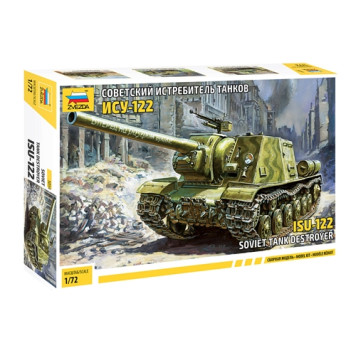 Soviet ISU-122 Self-Propelled Artillery Model Kit