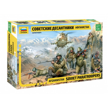 Soviet Paratroopers Model Kit - Afghanistan War