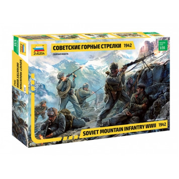 Soviet Mountain Riflemen 1942 - Plastic Model Kit