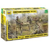 Soviet Medics 1943-1945 - Highly Detailed 1/35 Scale Model Kit