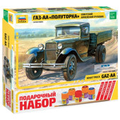 Soviet Military Truck "Polutorka" (GAZ-AA) Model Kit Soviet Military Truck "Polutorka" (GAZ-AA) Model Kit