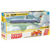 Soviet Passenger Jet Il-62M Model Kit