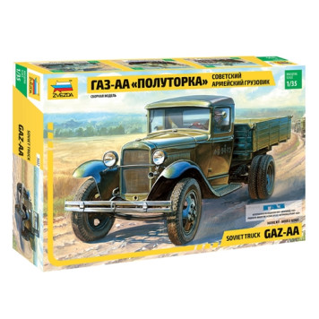 Soviet Army Truck "Polutorka" (GAZ-AA) Plastic Model Kit