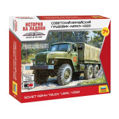 Soviet Military Ural 4320 6x6 Truck Model Kit Soviet Military Ural 4320 6x6 Truck Model Kit