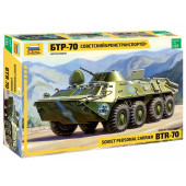Soviet BTR-70 Armored Personnel Carrier Model Kit Soviet BTR-70 Armored Personnel Carrier Model Kit