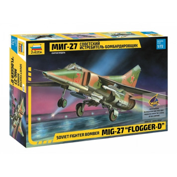 Soviet MiG-27 Fighter-Bomber Plastic Model Kit