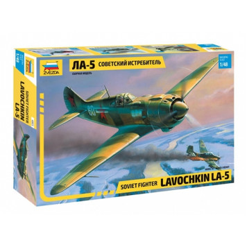 La-5 Soviet Fighter Plane Plastic Model Kit