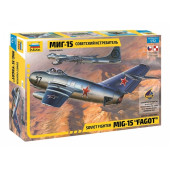 Soviet Fighter Jet MiG-15 Plastic Model Kit