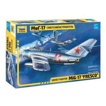 Soviet Fighter Jet MiG-17 Scale Model