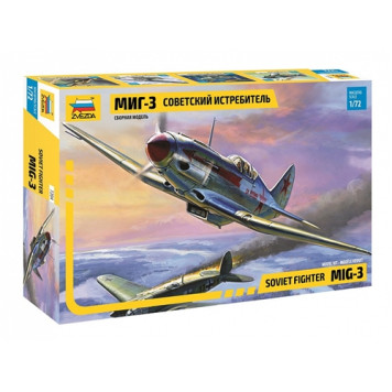 Soviet MiG-3 Fighter Aircraft Plastic Model Kit