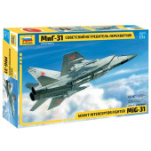 Soviet MiG-31 Interceptor Fighter Model Kit