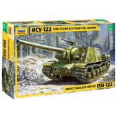 Soviet Tank Destroyer ISU-122 Plastic Model Kit Soviet Tank Destroyer ISU-122 Plastic Model Kit
