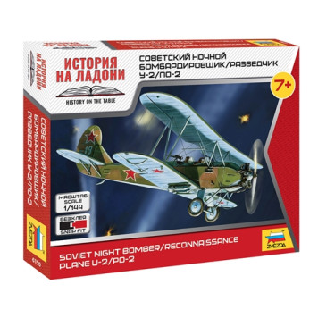 Soviet Night Bomber/Reconnaissance Aircraft Po-2 Model Kit