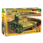 Soviet Flamethrower Tank OT-26 Model Kit Soviet Flamethrower Tank OT-26 Model Kit