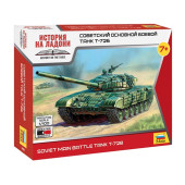 Soviet T-72B Main Battle Tank Model Kit Soviet T-72B Main Battle Tank Model Kit
