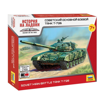 Soviet T-72B Main Battle Tank Model Kit