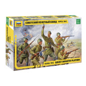 Soviet Infantry Platoon Model Kit - Kursk 1943