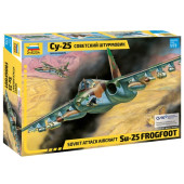Avión de Ataque Soviet Su-25 Kit de Modelo en Plástico Avión de Ataque Soviet Su-25 Kit de Modelo en Plástico