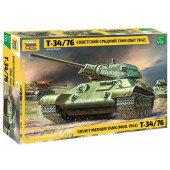 Soviet Medium Tank T-34/76 (1942 Model) Plastic Model Kit