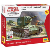 Soviet Heavy Tank KV-2 Plastic Model Kit Soviet Heavy Tank KV-2 Plastic Model Kit
