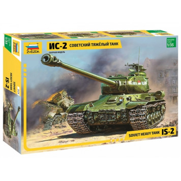 IS-2 Soviet Heavy Tank Plastic Model Kit