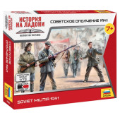 Soviet Militia 1941 - Historical WWII Model Kit Soviet Militia 1941 - Historical WWII Model Kit