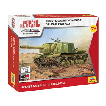 Soviet ISU-152 Assault Gun Plastic Model Kit