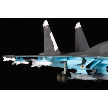 Su-34 Russian Aerospace Forces Multirole Fighter-Bomber Plastic Model Kit-5