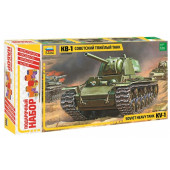 Soviet Heavy Tank KV-1 Model Kit Soviet Heavy Tank KV-1 Model Kit