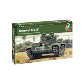 Cromwell Mk-IV WWII Tank Assembly Model Cromwell Mk-IV WWII Tank Assembly Model