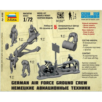 German Aircraft Technicians Model Kit-2