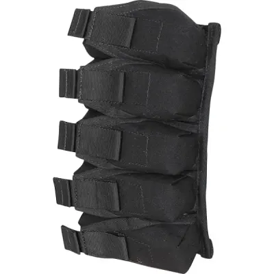 Poche verticale pour 5 munitions VOg-25 - Noir