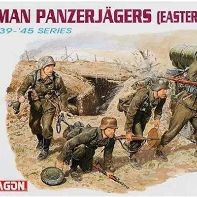 German Panzerjagers Soldiers Model Kit (Eastern Front 1944)