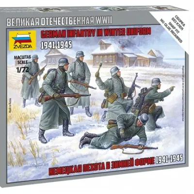 German Infantry Winter Uniform 1941-1945 Model Kit