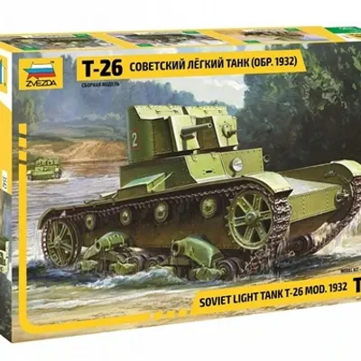 소련 T-26 경전차 1932년 모델 - 조립 키트