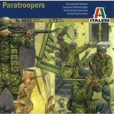 WWII German Paratroopers Assembly Model