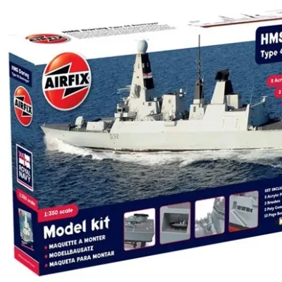 HMS 데어링 타입 45 구축함 모델 키트