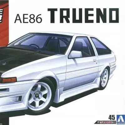 Toyota Trueno AE86 Scale Model Kit
