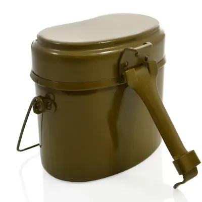 Soviet Army Mess Tin - Ideal for Camping, Hiking, Hunting & Fishing